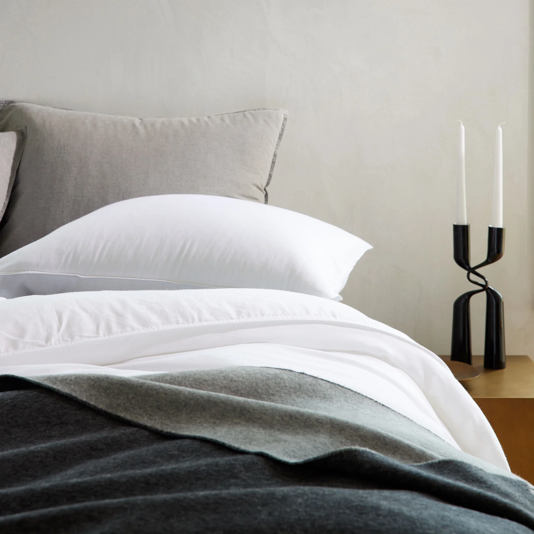 Heathered Cashmere Duvet Set - Image 19