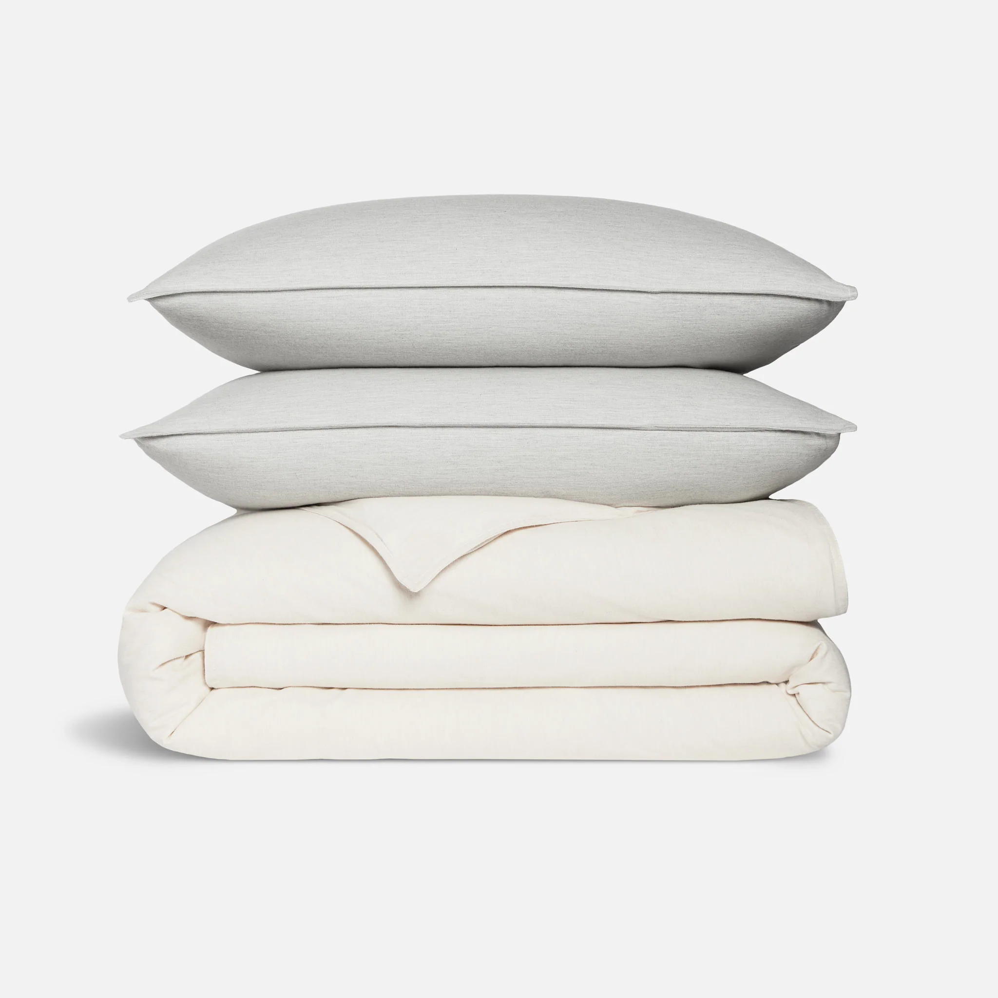 Heathered Cashmere Duvet Set - Image 6