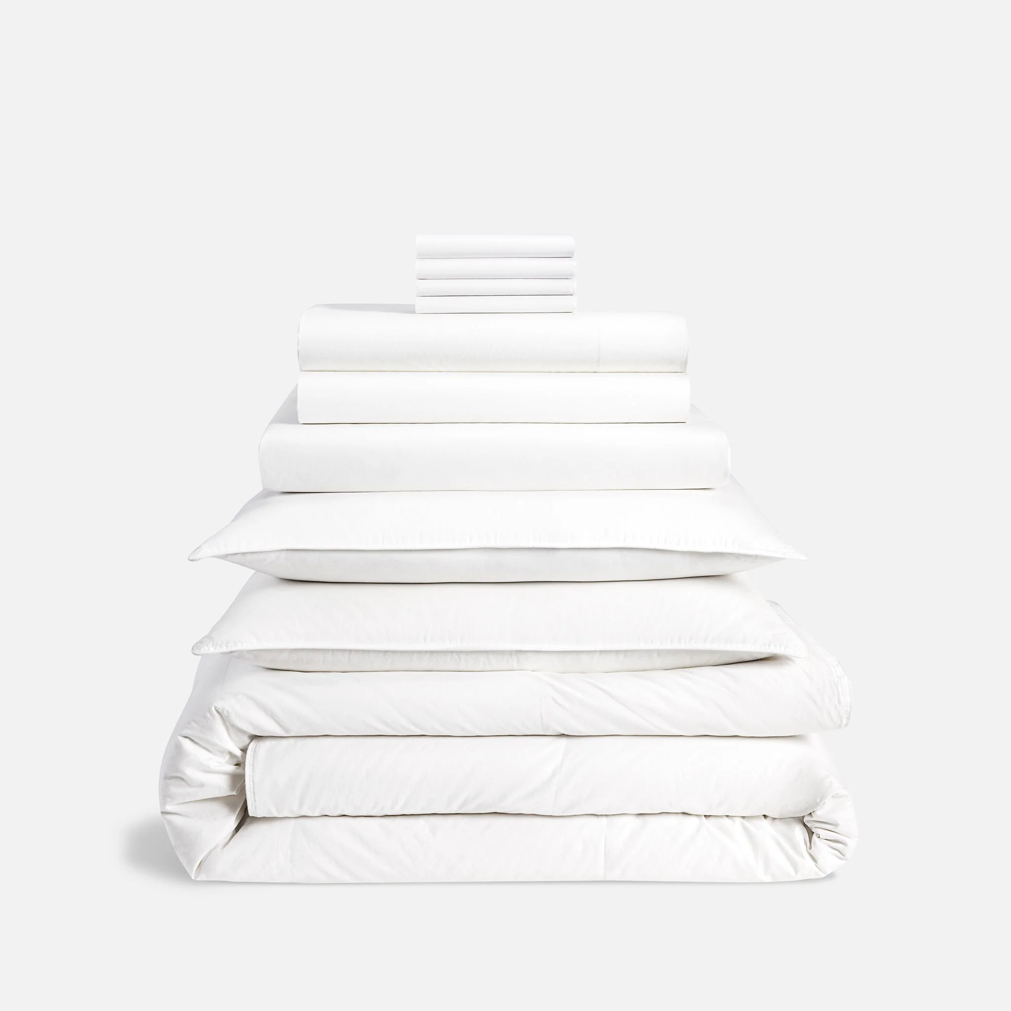 Washed Classic Percale Bedding Move-In Bundle