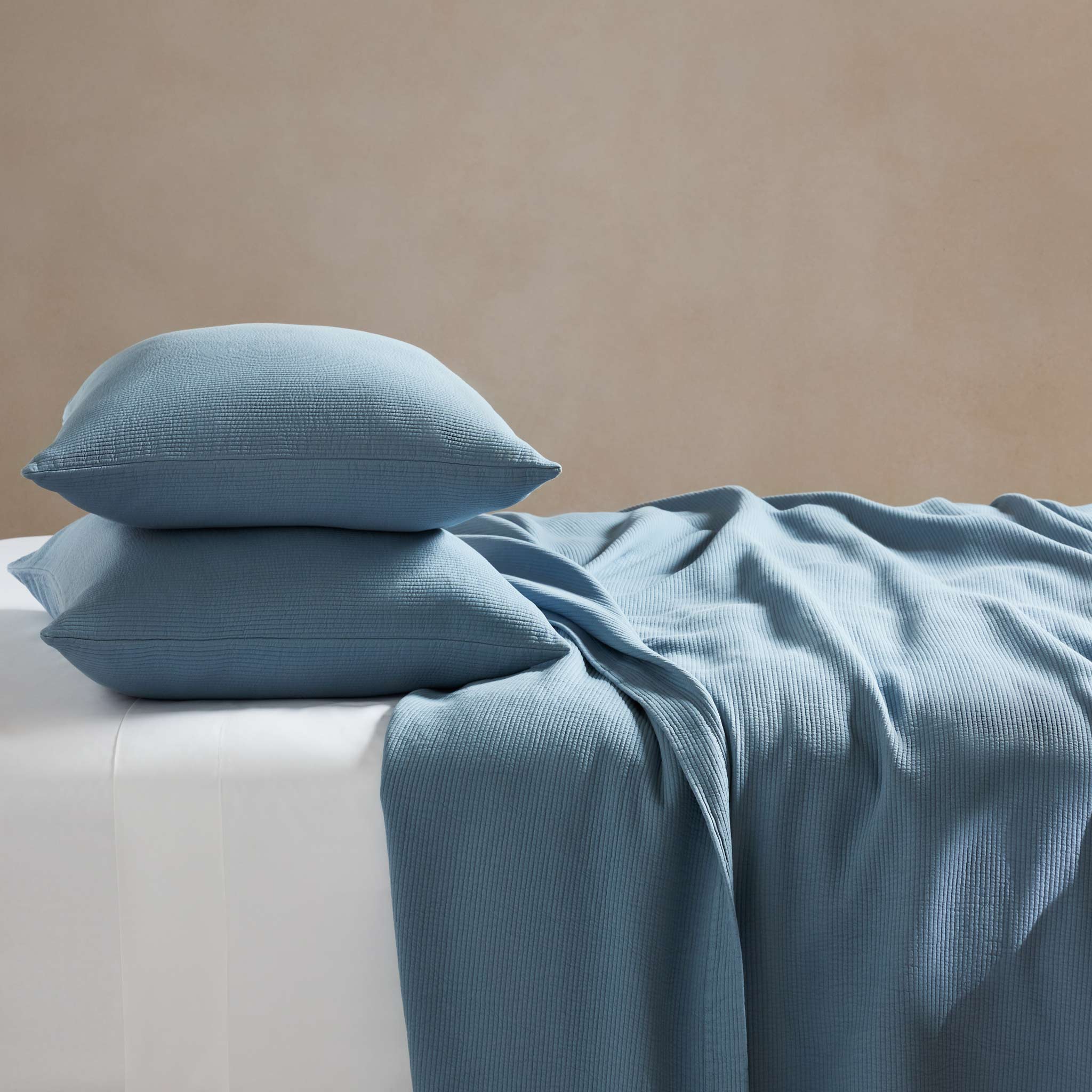 Ribbed Matelasse Sham Set - Image 24