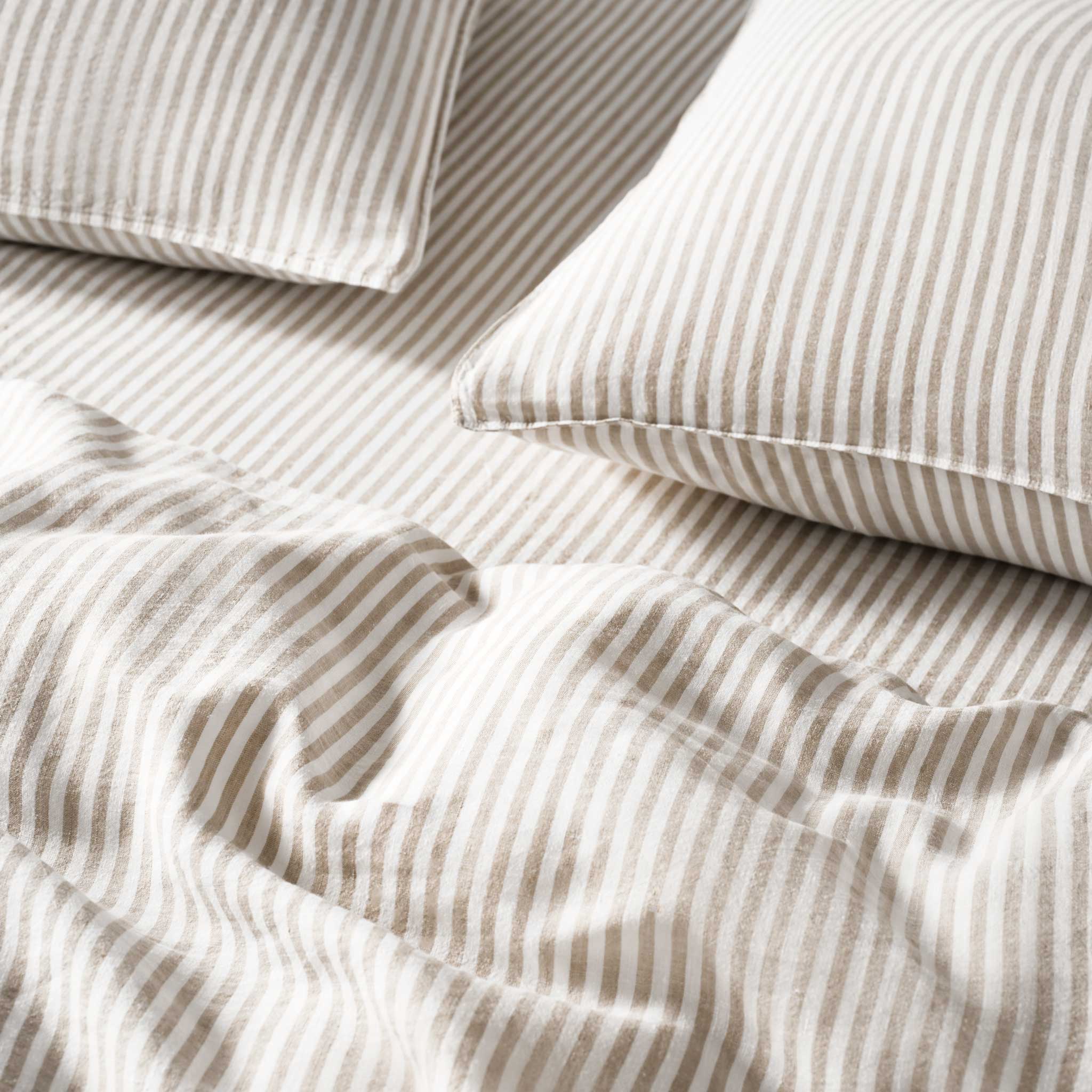 Washed European Linen Duvet Set Bundle - Image 11