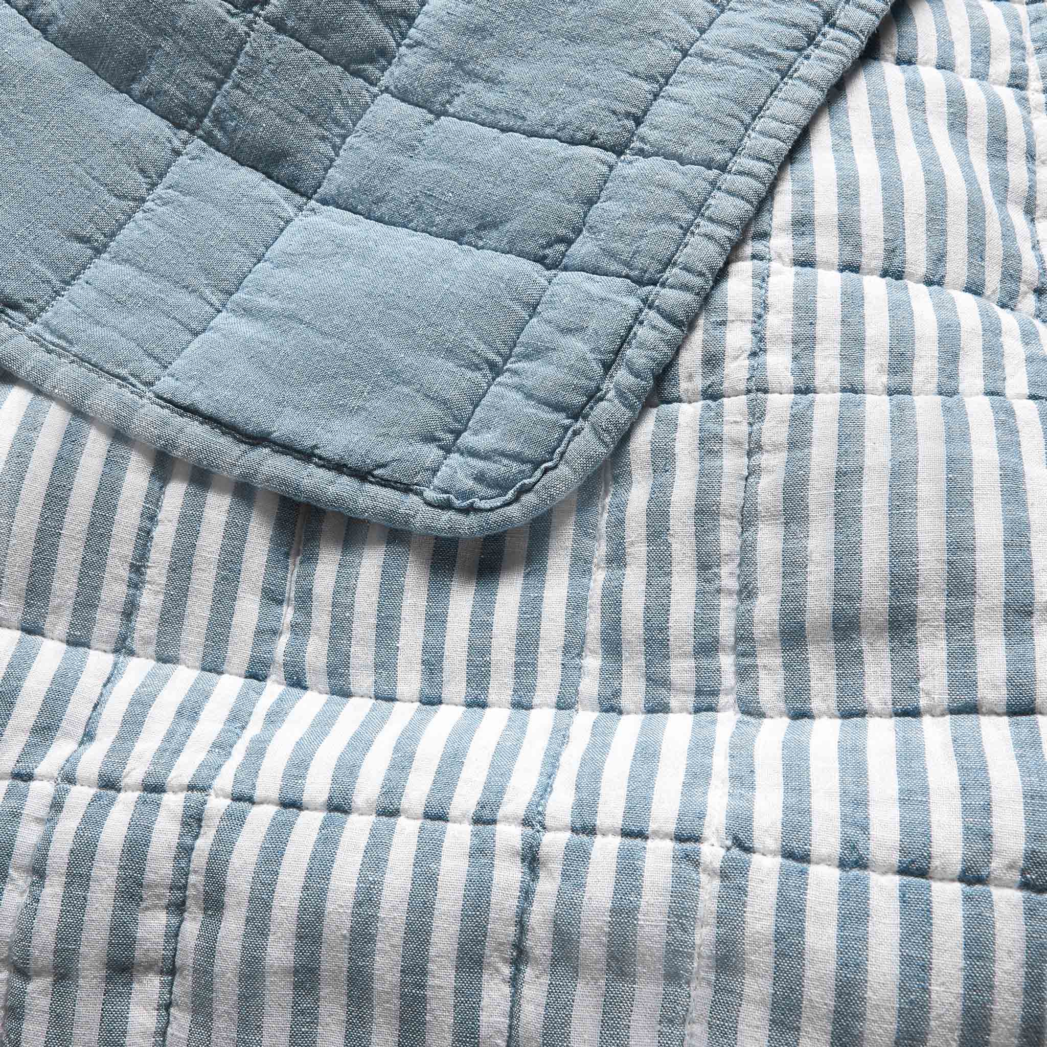 Washed European Linen Quilt - Image 18