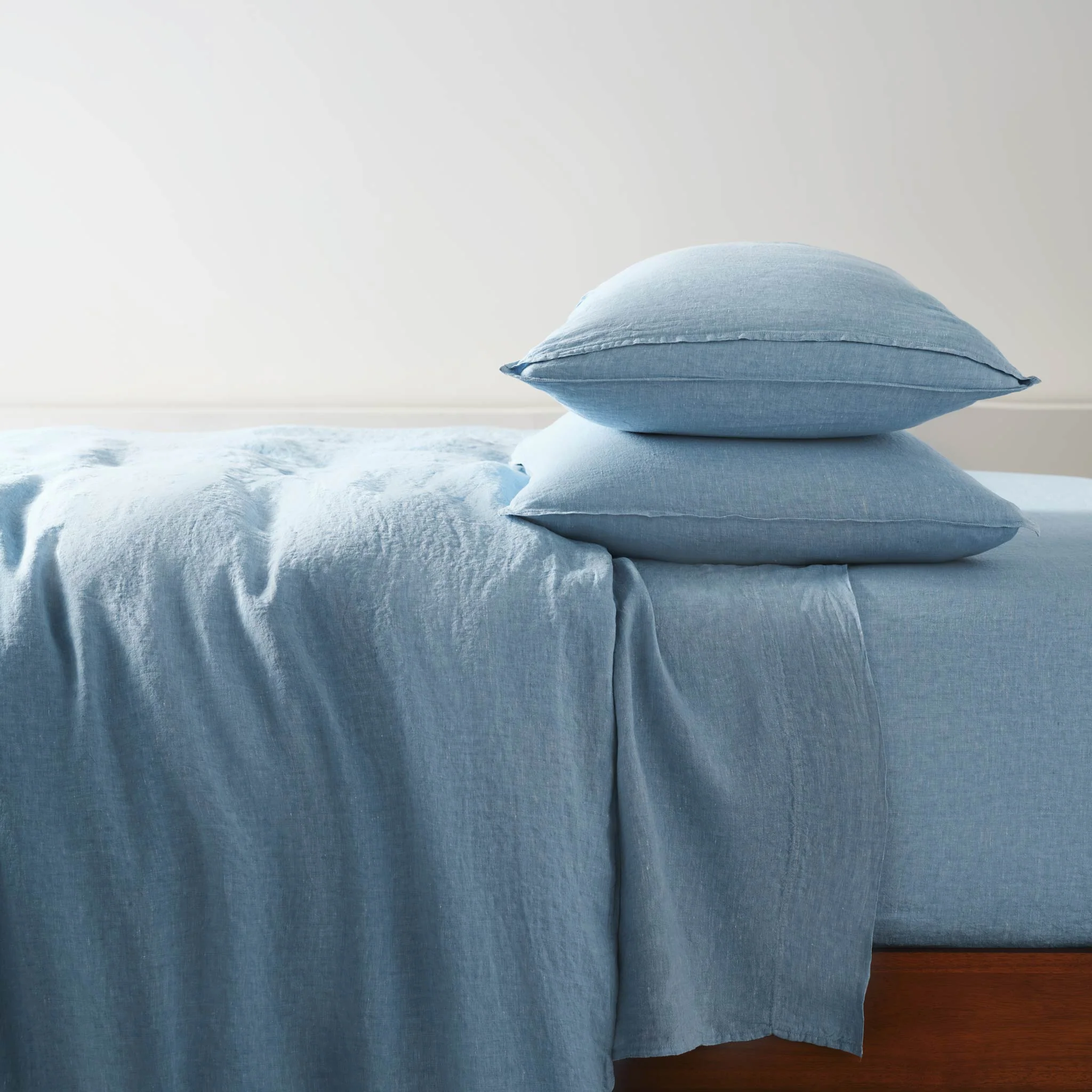 Washed European Linen Duvet Set Bundle - Image 28