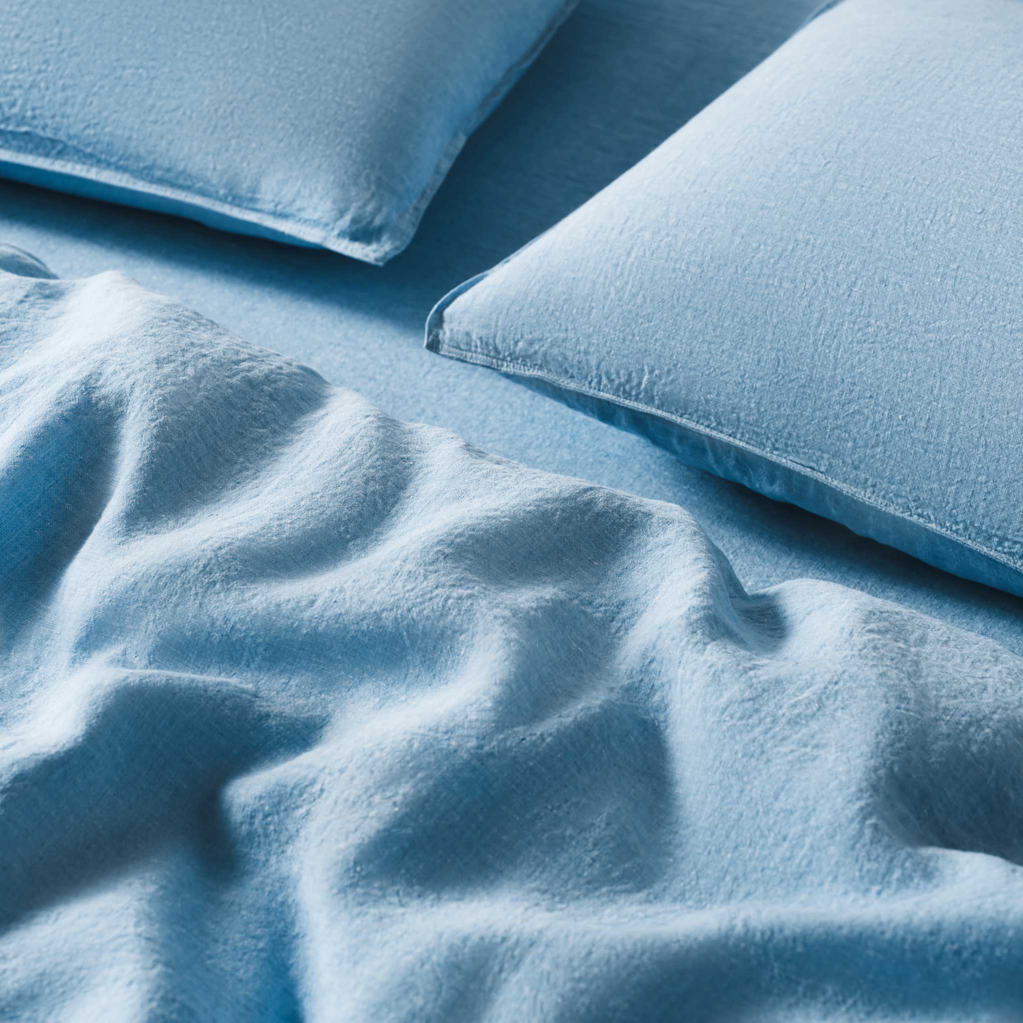 Washed European Linen Duvet Set Bundle - Image 25