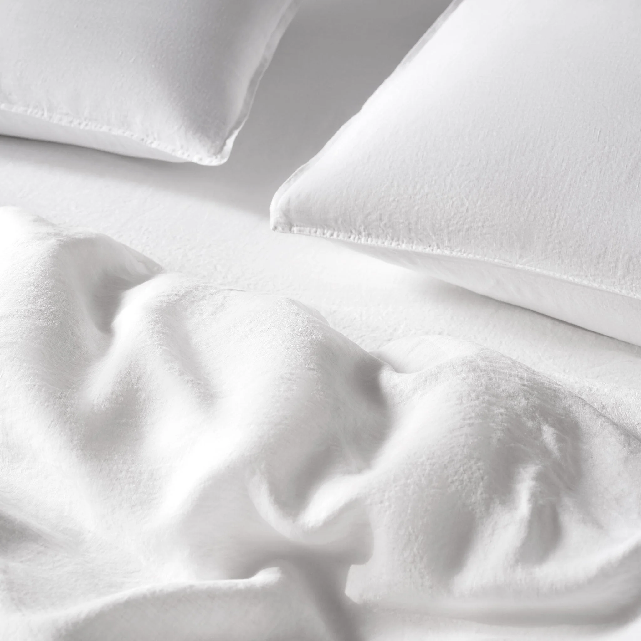 Washed European Linen Fitted Sheet - Image 5