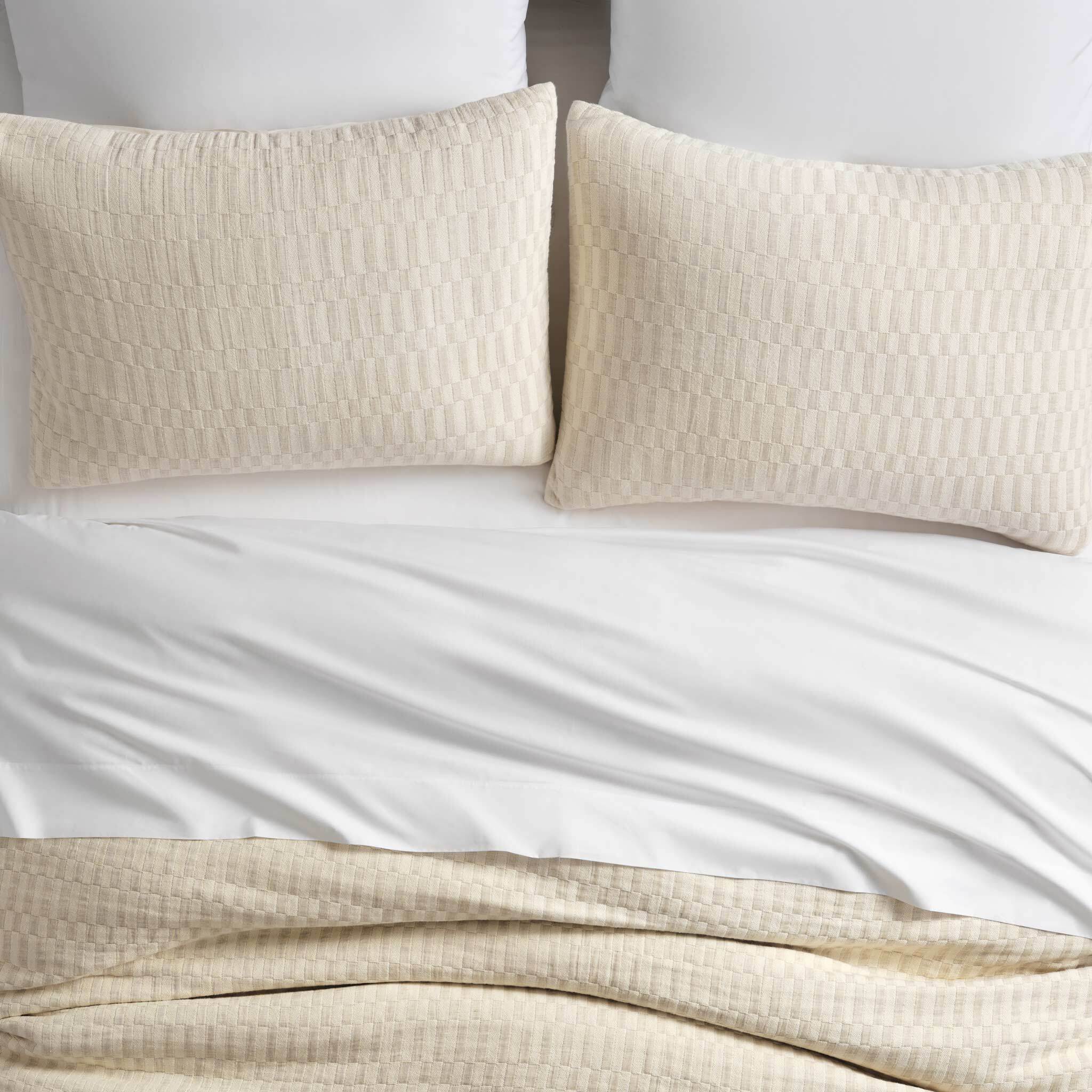 Woven Checkerboard Sham Set - Image 19