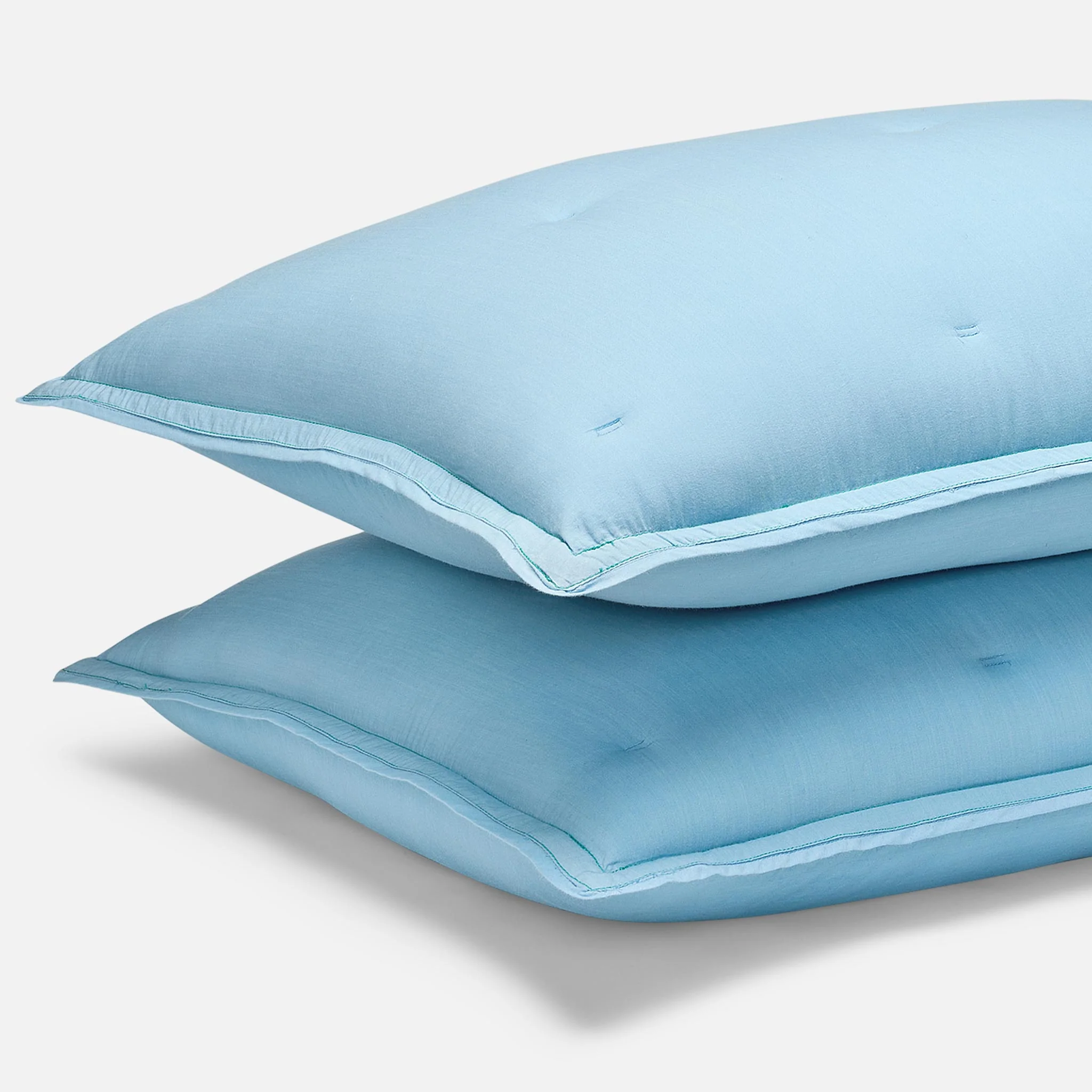 Washed Classic Percale Sham Set - Image 6