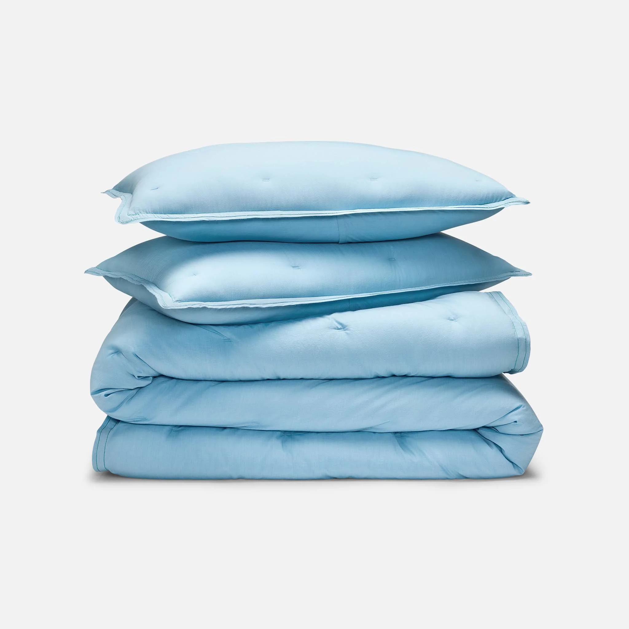 Washed Classic Percale Comforter Set - Image 13