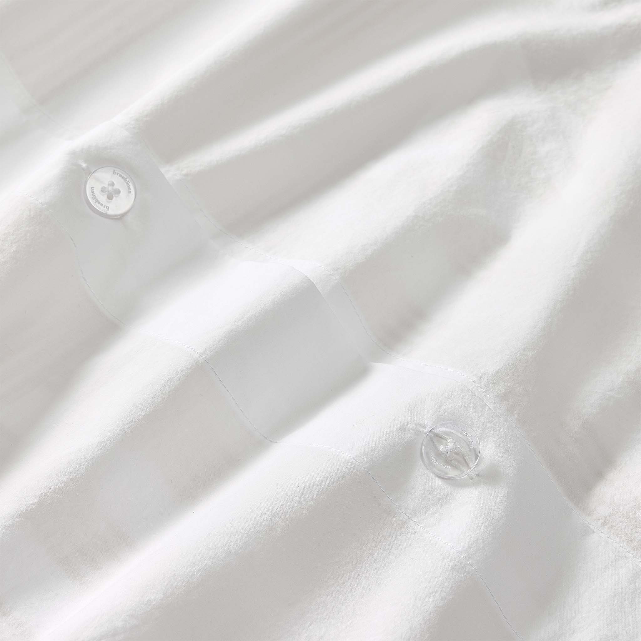 Seersucker Classic Percale Duvet Cover - Image 3