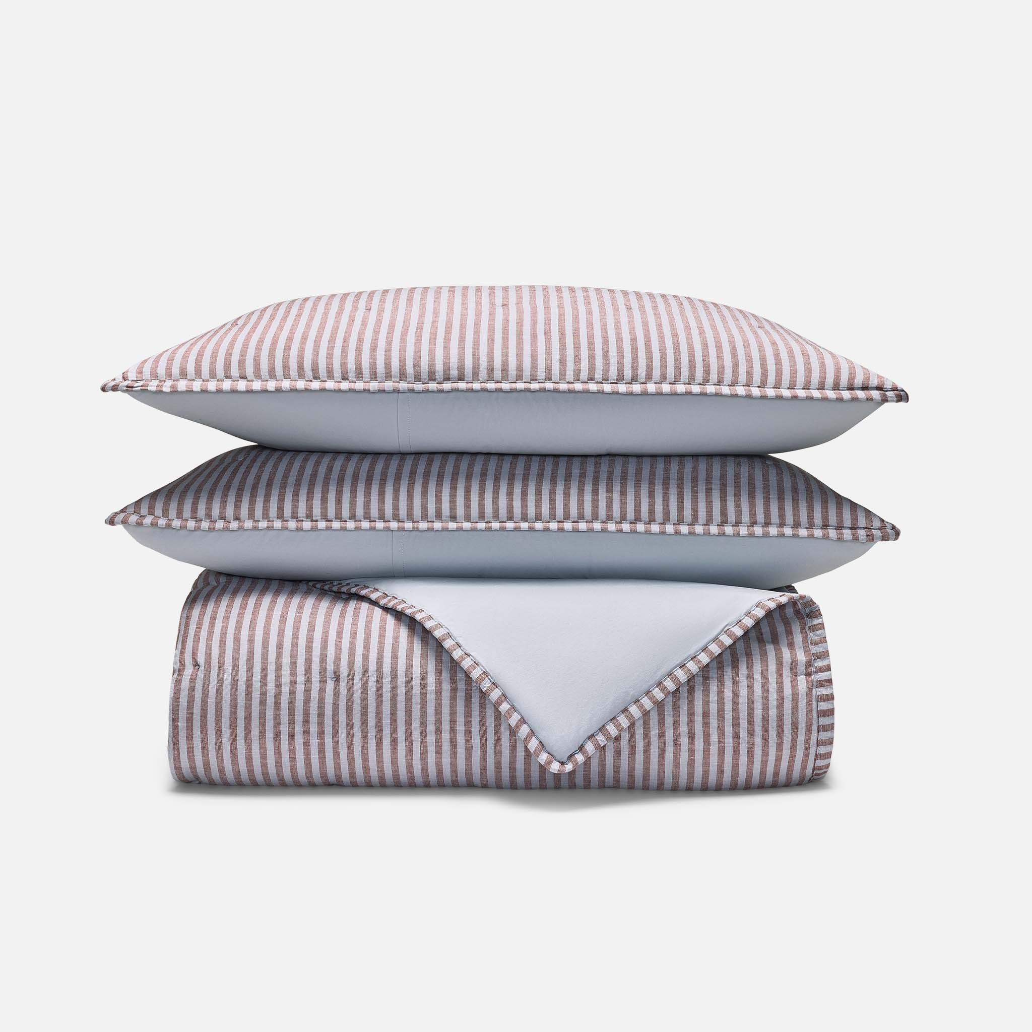 Washed European Linen Quilt Set - Image 26