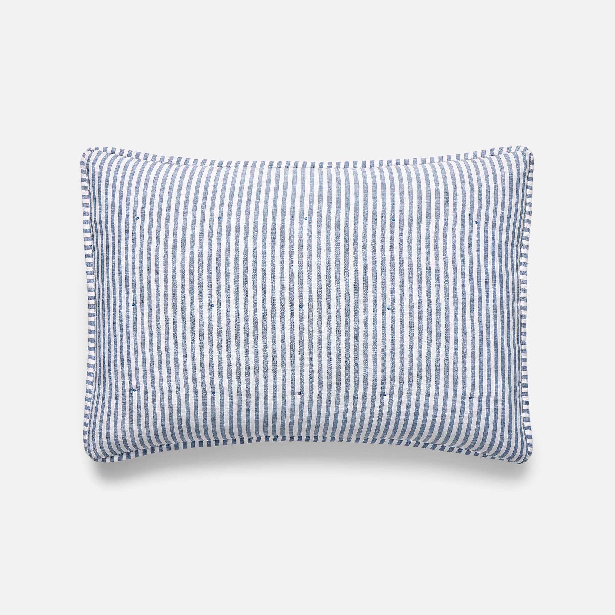 Washed European Linen Quilted Sham Set - Image 30