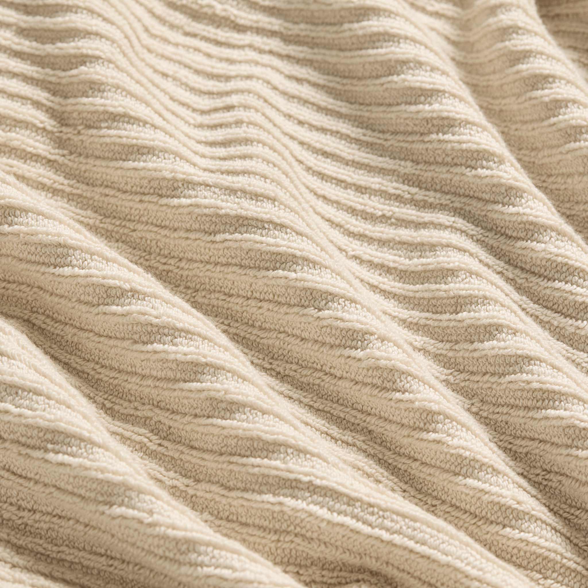 Ribbed Cotton TENCEL™ Bath Towels Set of 2 - Image 10