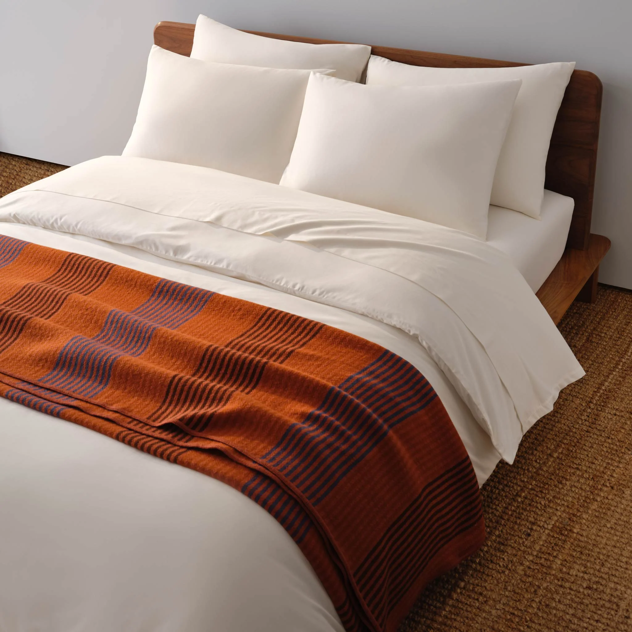 Heritage Wool Bed Blanket - Image 6